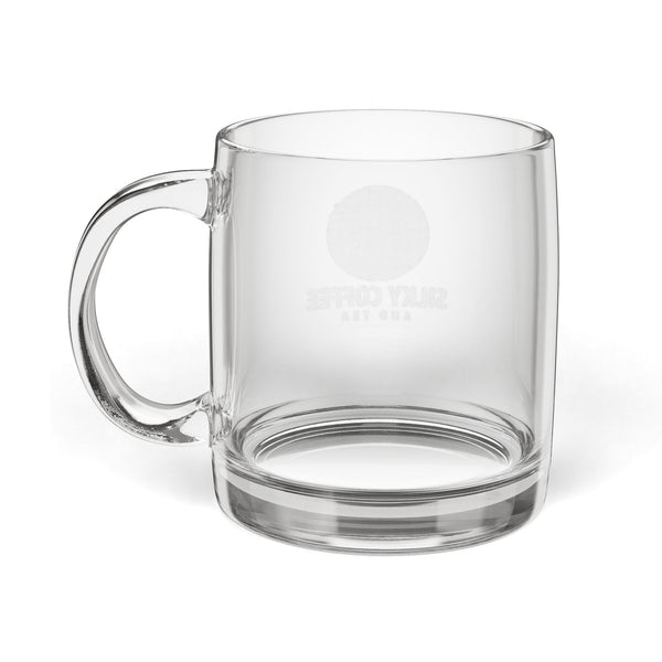 Engraved Glass Mug