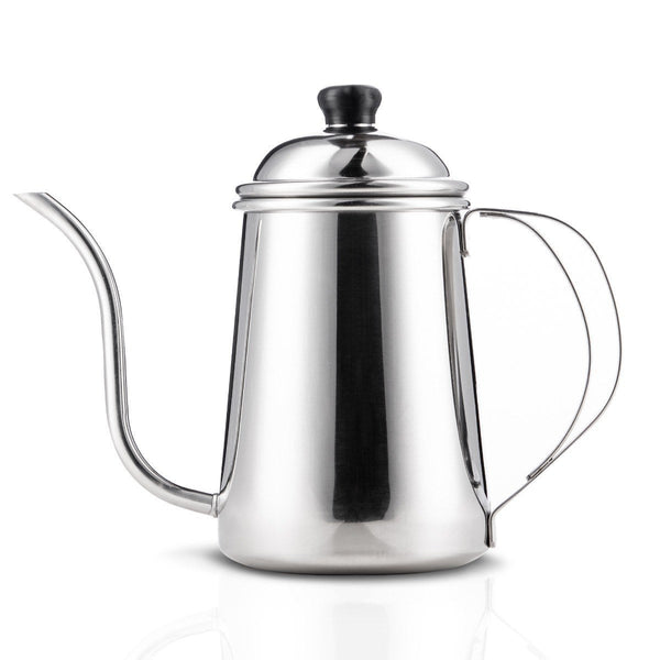 Yama Stainless Steel Gooseneck Kettle (24oz) - Silky Coffee